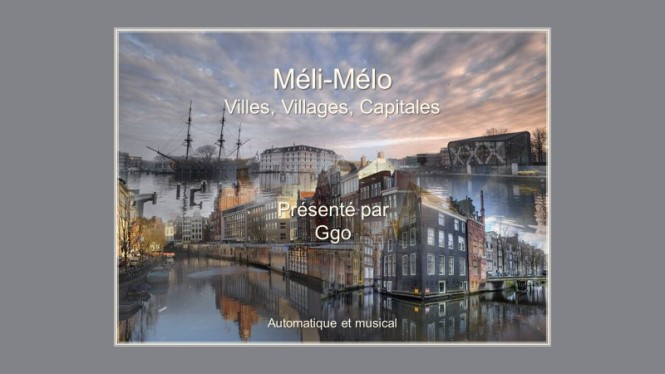 G-925 Méli-Mélo Villes, capitales, villages - Ggo